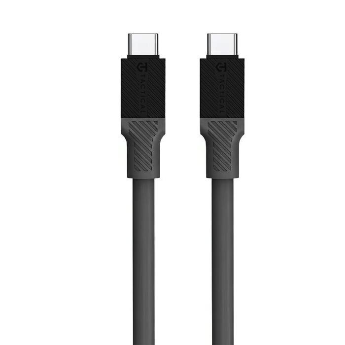 Levně Kabel Fat Man Cable Tactical®, USB-C/USB-C – Šedá
