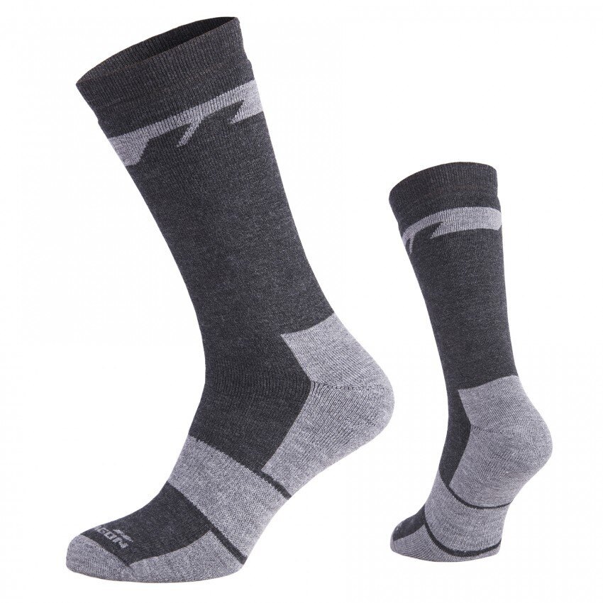 Levně Ponožky Alpine Merino Heavy Pentagon® – Cinder Grey