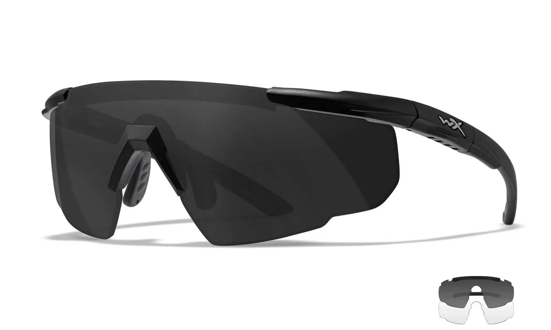 Levně Brýle Wiley X® Saber Advanced, sada – Černá