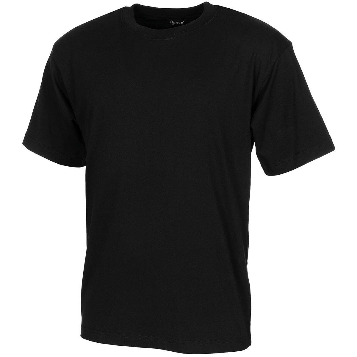 Levně Bavlněné tričko US army MFH® s krátkým rukávem – Černá