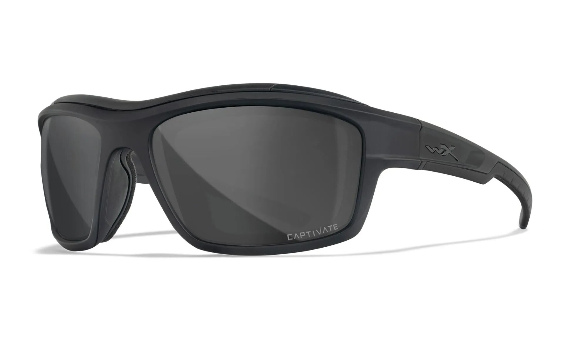 Levně Sluneční brýle Ozone Wiley X® – Captivate™ šedé polarizované, Černá