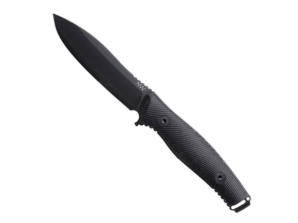 Levně Nůž s pevnou čepelí M225 HT ANV® – Černá čepel - DLC, Černá