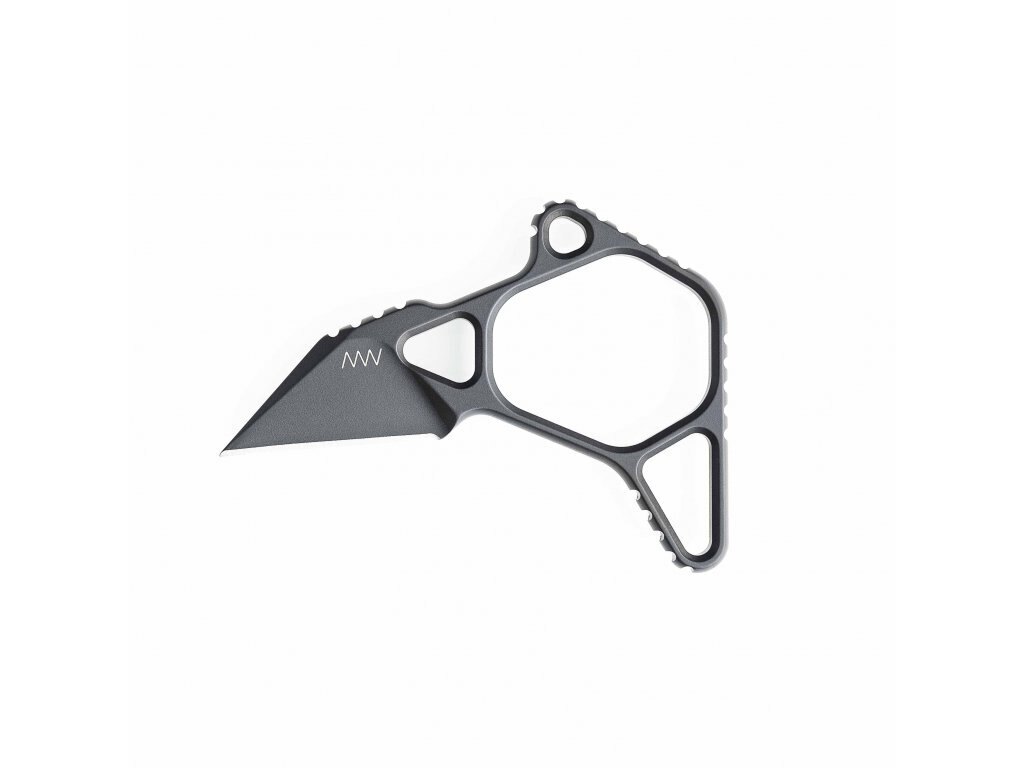 Levně Dráp / Nůž Wharncliffe M06 ANV® – Černá čepel - DLC, Černá