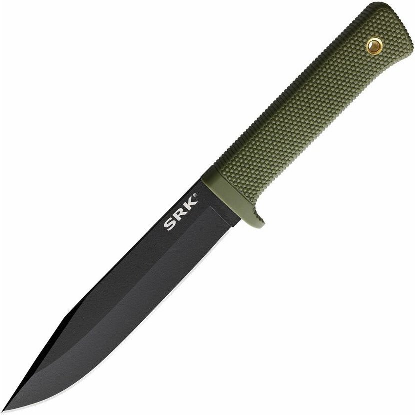 Levně Nůž Survival Rescue Knife SK5 Cold Steel® – Olive Green