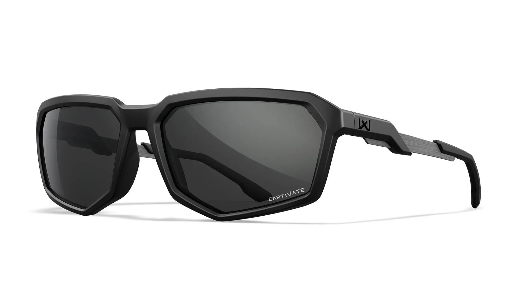 Levně Sluneční brýle Recon Captivate Wiley X® – Captivate™ šedé, Černá