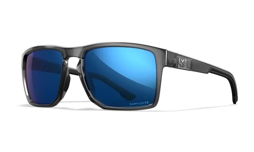 Levně Sluneční brýle Founder Captivate Wiley X® – Captivate™ modré polarizované mirror, Šedá