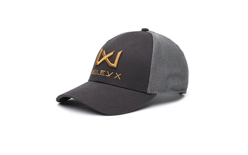 Levně Kšiltovka Trucker Cap Logo WX WileyX® – Tan, Dark Grey
