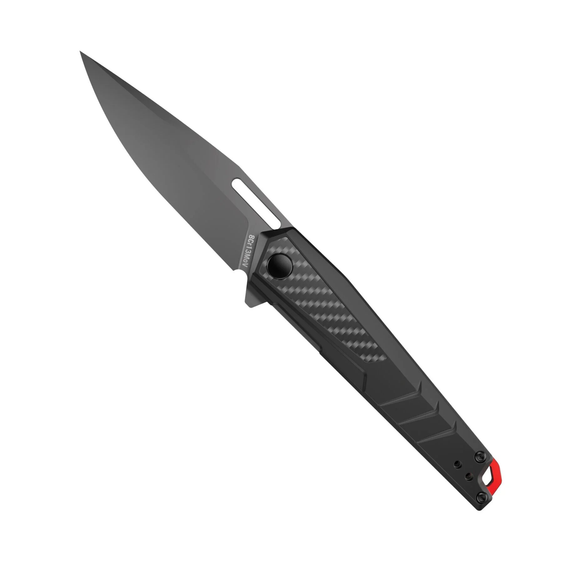 Kapesní nůž RAV-5 Real Avid® (Barva: Černá, Varianta: Černá čepel)