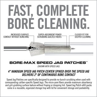 Čisticí hadříky Bore-Max Speed ​​Jag Real Avid®, 250 ks