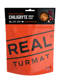 Dehydrované jídlo Dušené chilli s fazolemi Real Turmat®