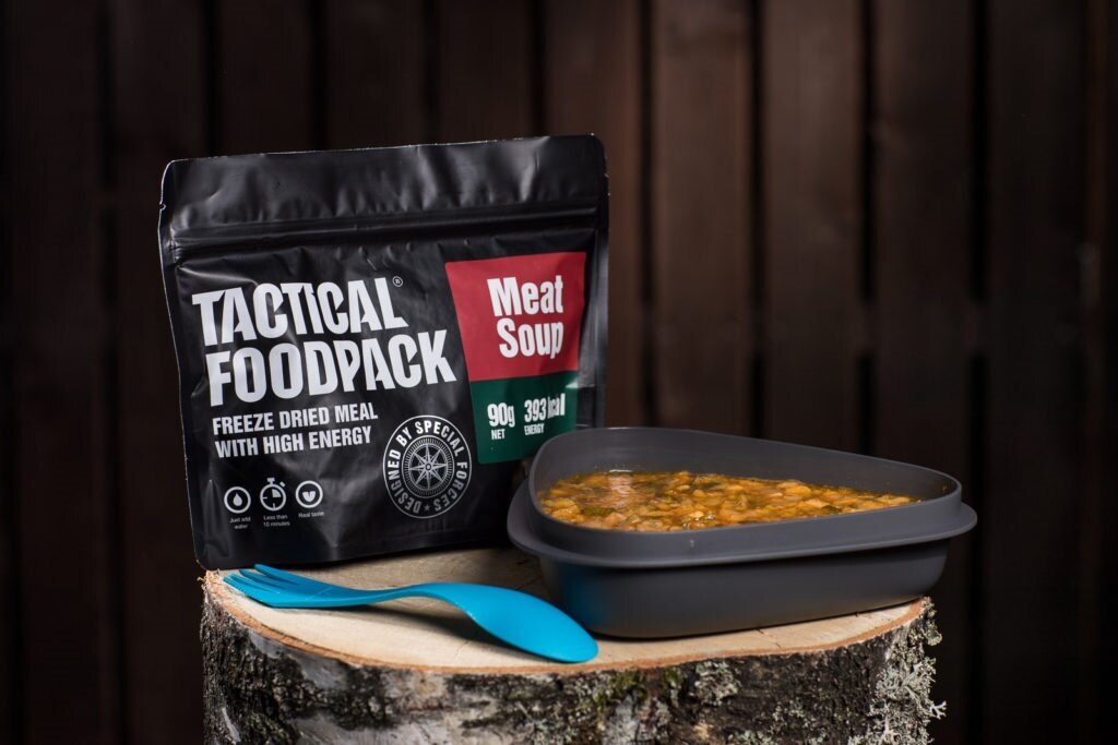 Dehydrované jídlo Tactical Foodpack® masová polévka