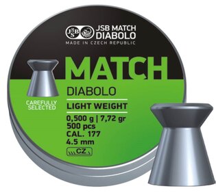 Diabolky Green Match Light Weight 4.51 mm JSB® / 500 ks