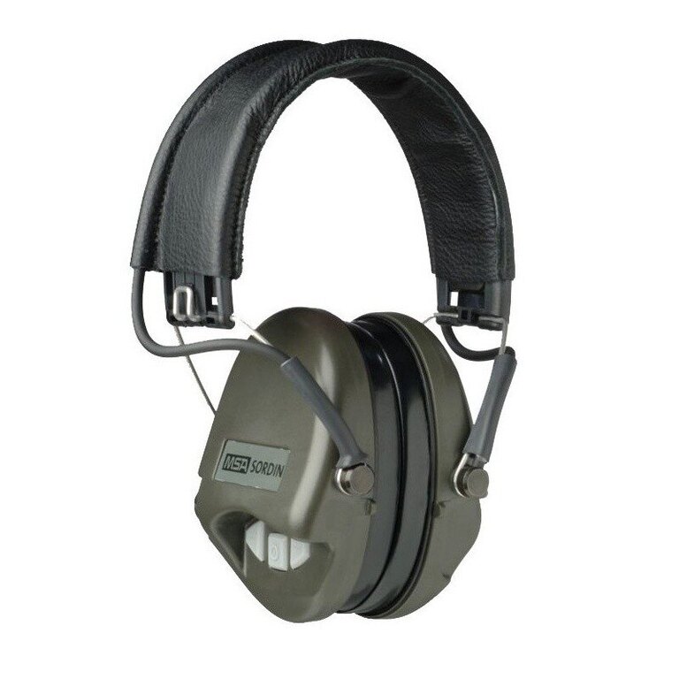 Elektronické chrániče sluchu MSA® Sordin Supreme Basic - zelené