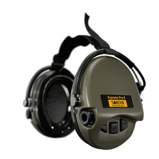 Elektronické chrániče sluchu Supreme Pro-X Neckband Sordin®