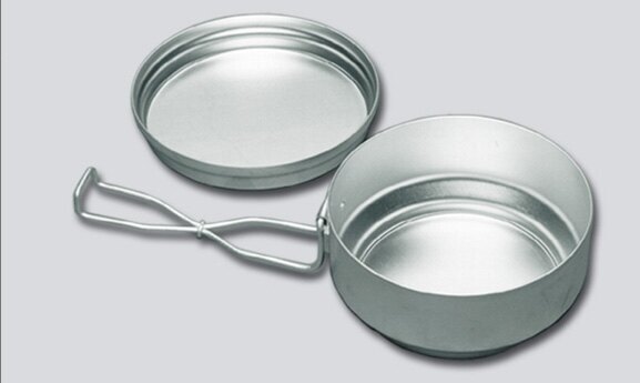 Hliníkové jídelní nádobí dvoudílné (ešus) ALB®