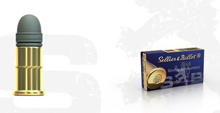Malorážkové náboje Short Sellier & Bellot® / .22 Short / 1,8 g / 50 ks