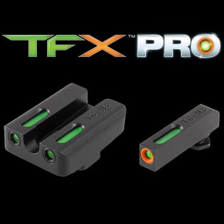 Mířidla TFX Pro Tritium / Fiber-Optic Truglo® - Glock® Low Set PRO ORN