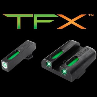 Mířidla TFX Tritium / Fiber-Optic Truglo® - Glock® High Set