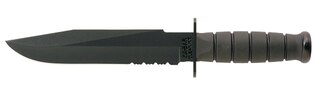 Nůž s pevnou čepelí KA-BAR® Fighter s kombinovaným ostřím
