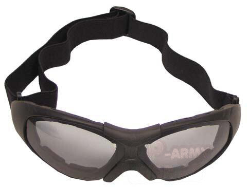 Ochranné jezdecké brýle MFH® Run s kouřovými skly