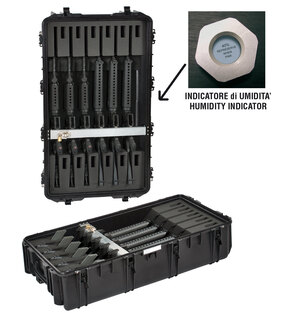Odolný vodotěsný kufr na 12 pušek 10826 Explorer Case®, s pěnou