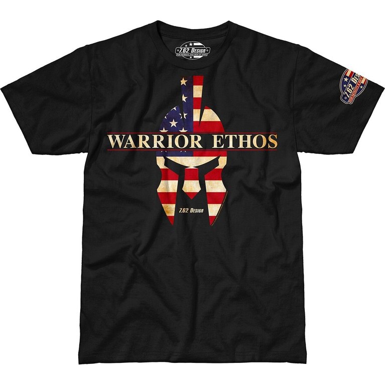 Pánské tričko 7.62 Design® American Warrior Ethos - černé