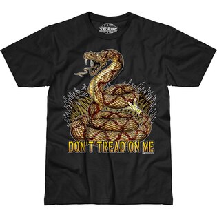 Pánské tričko 7.62 Design® Don't Tread On Me - černé