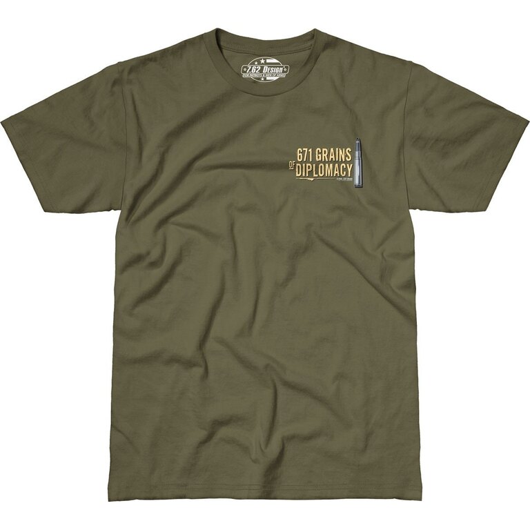 Pánské tričko 7.62 Design® Sniper Team - zelené