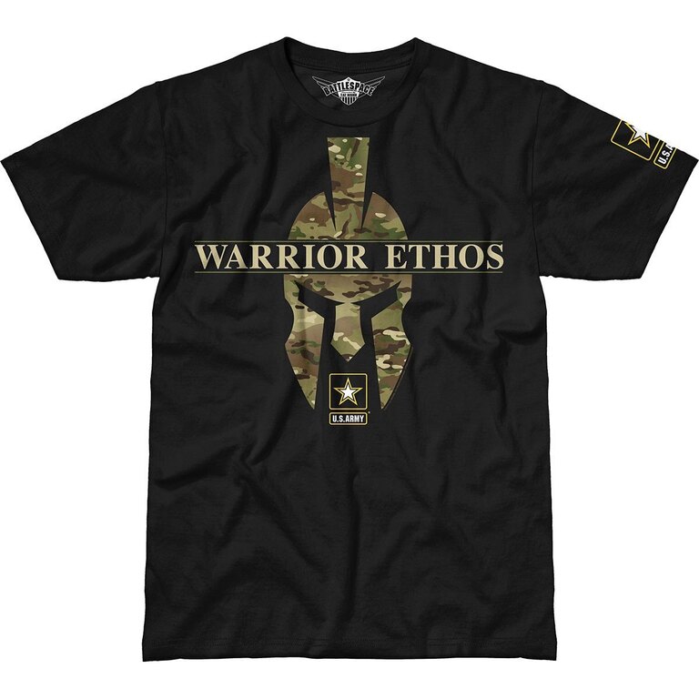 Pánské tričko 7.62 Design® Warrior Ethos - černé