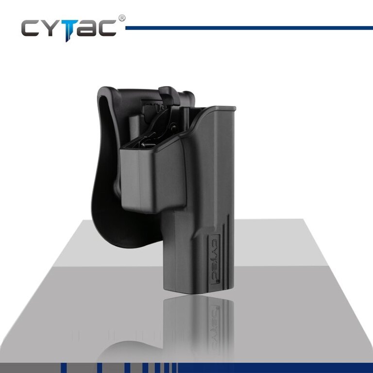 Pistolové pouzdro T-ThumbSmart Cytac® Glock 19 + univerzální pouzdro na zásobník Cytac® - černé