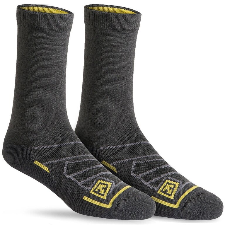 Ponožky First Tactical® All Season Merino 6" - černé
