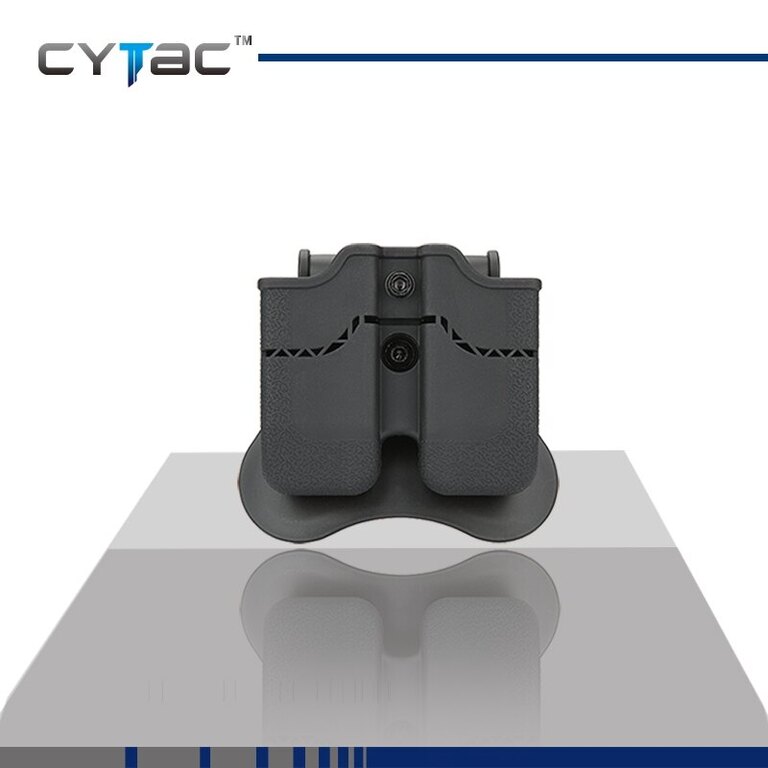 Pouzdro na pistolový zásobník dvojité Cytac® modely 1911 - černé