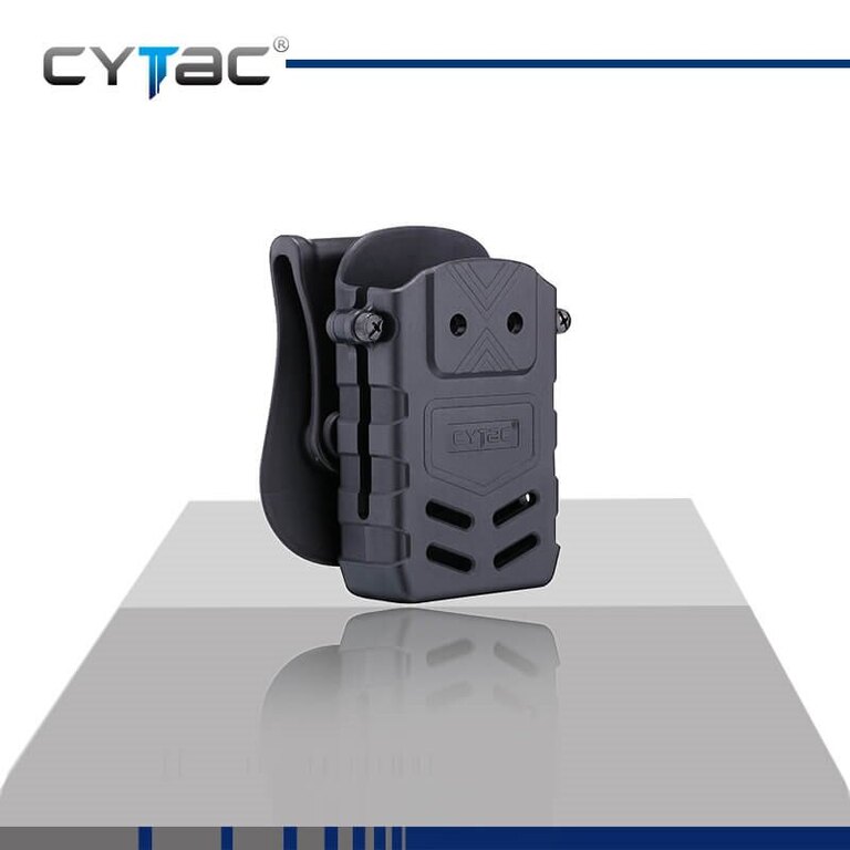 Pouzdro na zásobník Cytac® AR15, M4, M16 s pádlem F Serie - černé