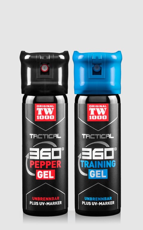 Sada sprejů Tactical Pepper Gel + Trenink Gel TW1000® / 45 ml