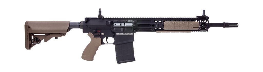 Samonabíjecí puška LMT Defense® L129A1 UK 16" / ráže .308 Win