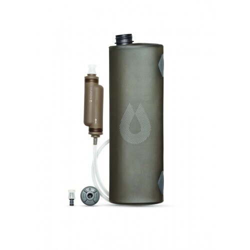 Skládací nádoba na vodu HydraPak® Trek Kit™ 3 l - mammoth grey
