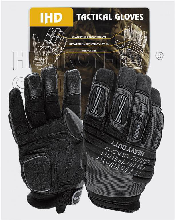 Střelecké gelové rukavice IHD Helikon-Tex® - černé