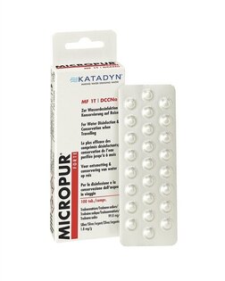 Tablety na čištění vody Micropur Forte MF 1T Katadyn®, 50 tablet