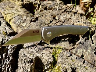 Zavírací nůž Jettison™ Compact CRKT® - stříbrný