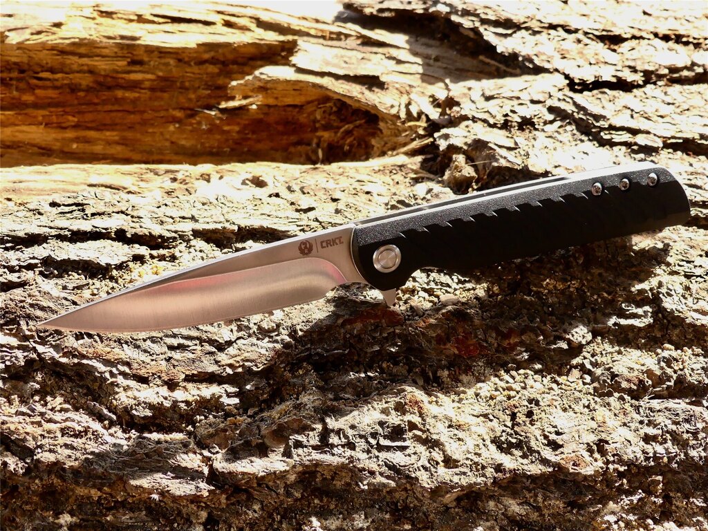 Zavírací nůž Ruger LCK™ CRKT® - černý