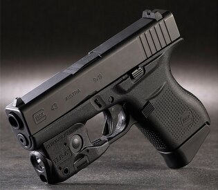 Zbraňová LED svítilna TLR-6 na Glock 42/43 bez laseru Streamlight®
